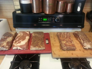 Cured slabs