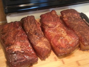 Smoked slabs