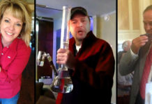 Robin Lundstrum, Jason Rapert, and Gary Stubblefield