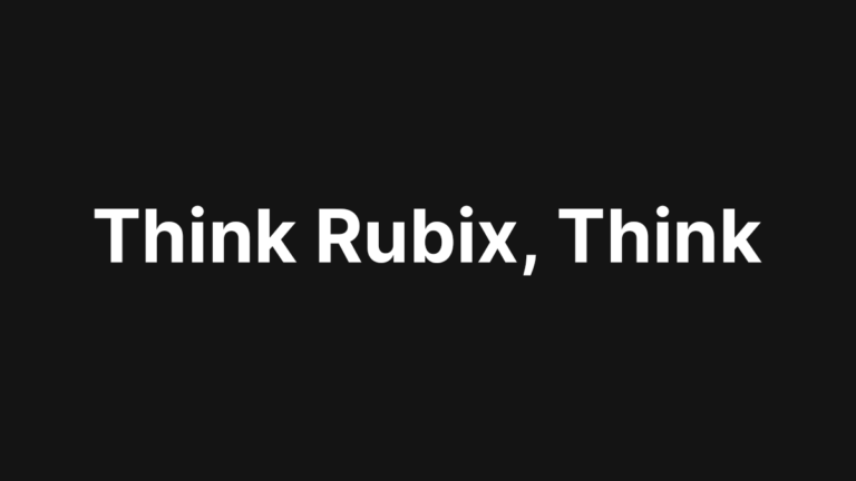 Adventures in Googling: “Think” Rubix & Client-Data Strategery