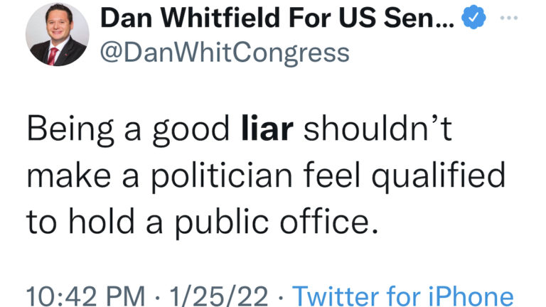 Dan Whitfield Lies About His Résumé, Then Lies About Lying [UPDATED 5/24/22]